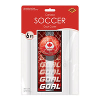 Soccer Door Cover - All-Weather Sports Decoration (6ft x 30in)