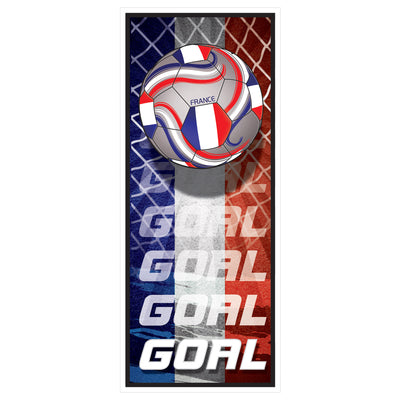 France Soccer Door Cover - All-Weather Sports Decor