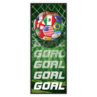 Soccer Sports All-Weather Door Cover - 6ft x 30in