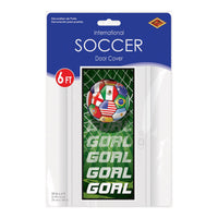 Soccer Sports All-Weather Door Cover - 6ft x 30in
