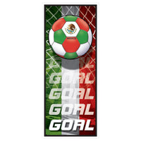 Mexico All-Weather Door Cover - 6ft Soccer Decoration
