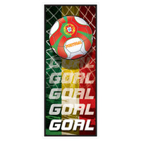 Portugal Soccer Door Cover - All-Weather Sports Decor