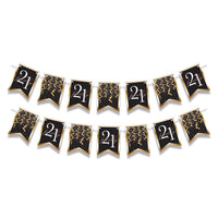 Finally 21 Jointed Streamer - 6 Inch x 8 Ft Party Decoration