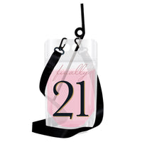 Finally 21 Drink Pouches (6-Count) - Lanyards and Straws