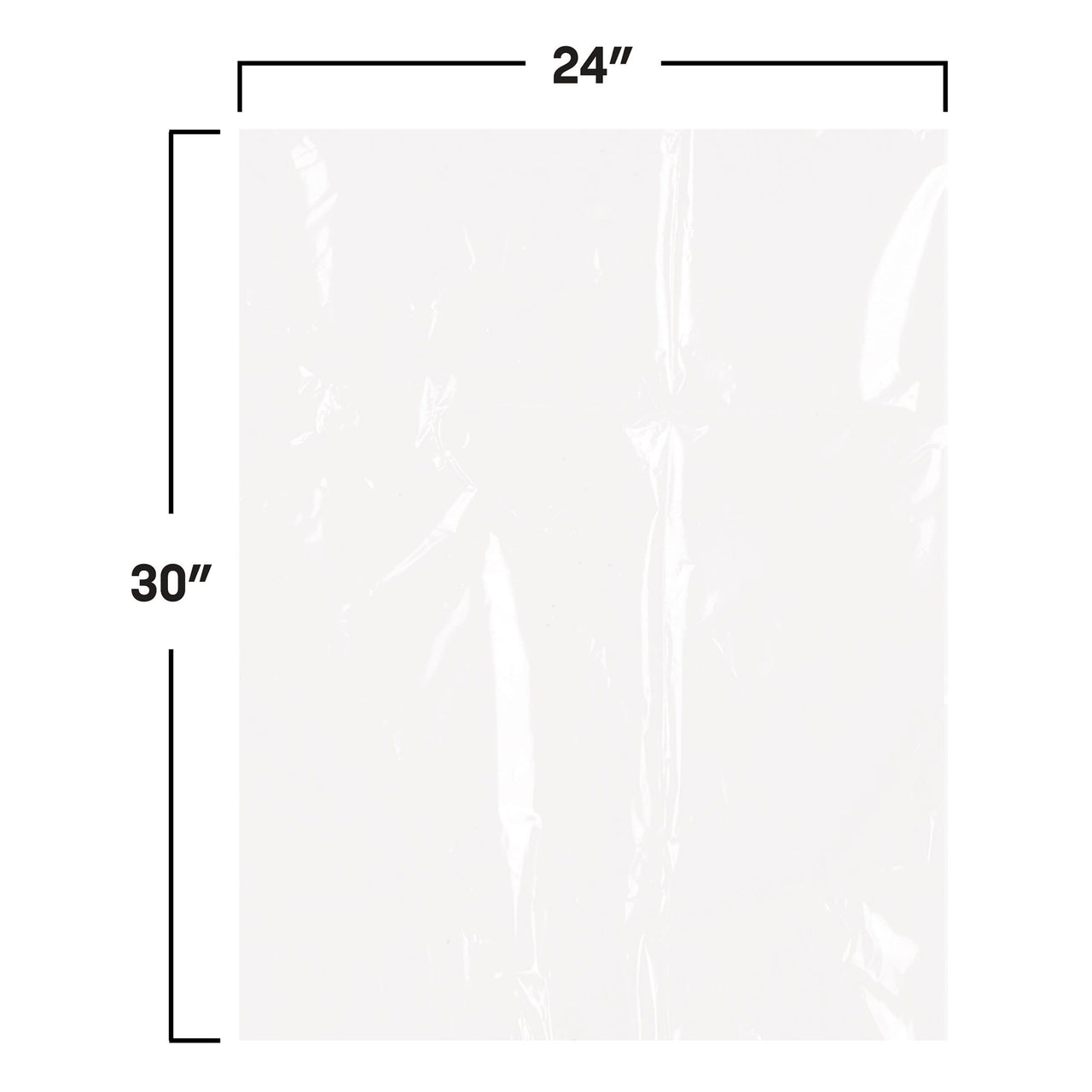Jumbo Clear Cello Bags (5-Pack) - 24 x 30 Inch Gift Bags - view 5