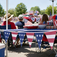 Americana Fabric Pennant Party Banner