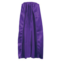 Purple Fabric Cape - 30-inch Spirit Color Accessory