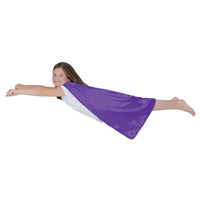 Purple Fabric Cape - 30-inch Spirit Color Accessory