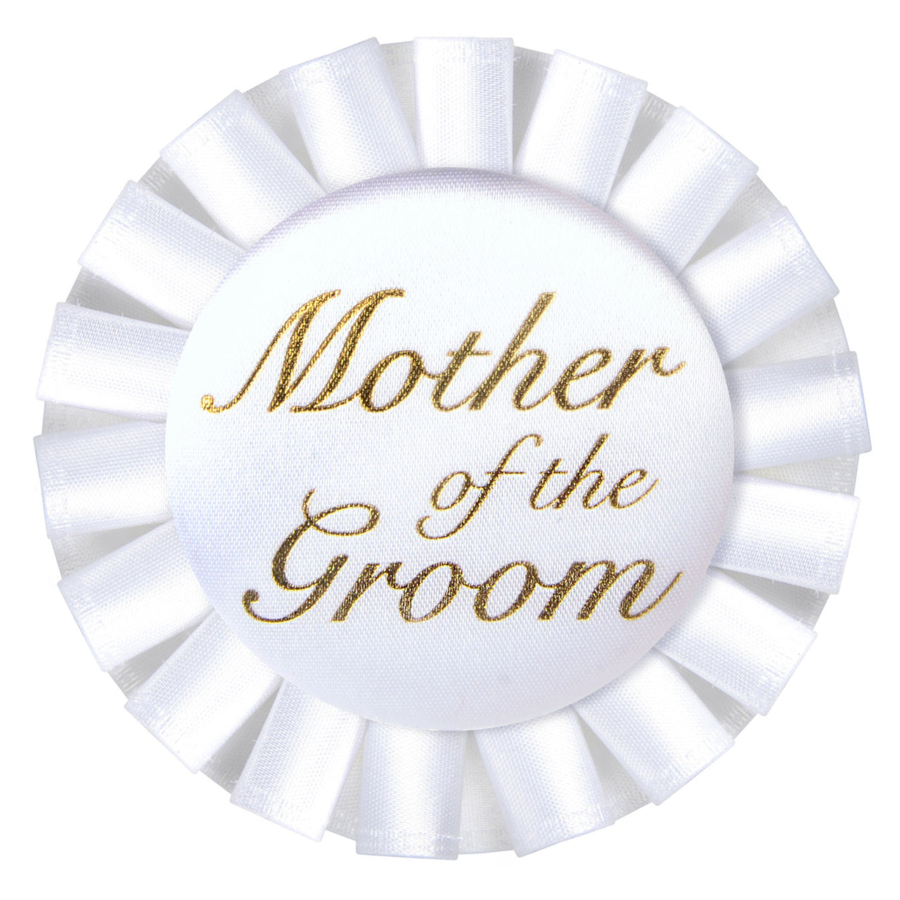 Mother Of The Groom Satin Button (1 per package)
