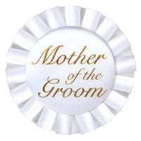 Mother Of The Groom Satin Button (1 per package)