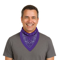 Purple Bandana - 22