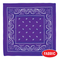 Purple Bandana - 22