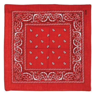 Red Bandana - 22" x 22" Spirit & Western Accessory