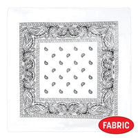 Classic White Bandana - 22