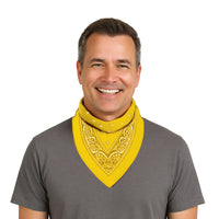 Vibrant Yellow Bandana - 22