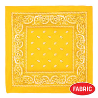 Vibrant Yellow Bandana - 22