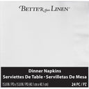 288ct Bulk White Better than Linen Dinner Napkins