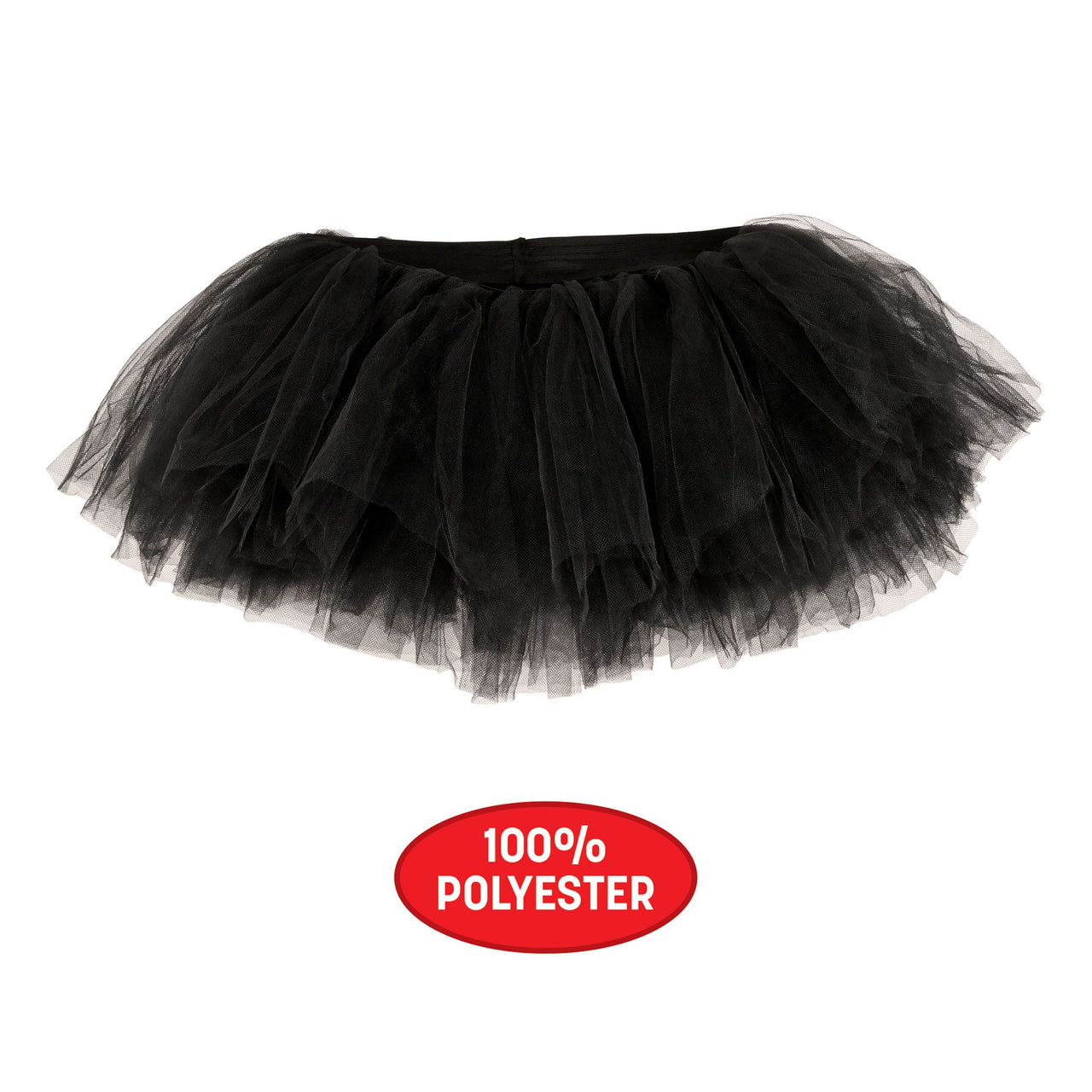 Black Tutu Skirt - One Size Fits Most for Costumes