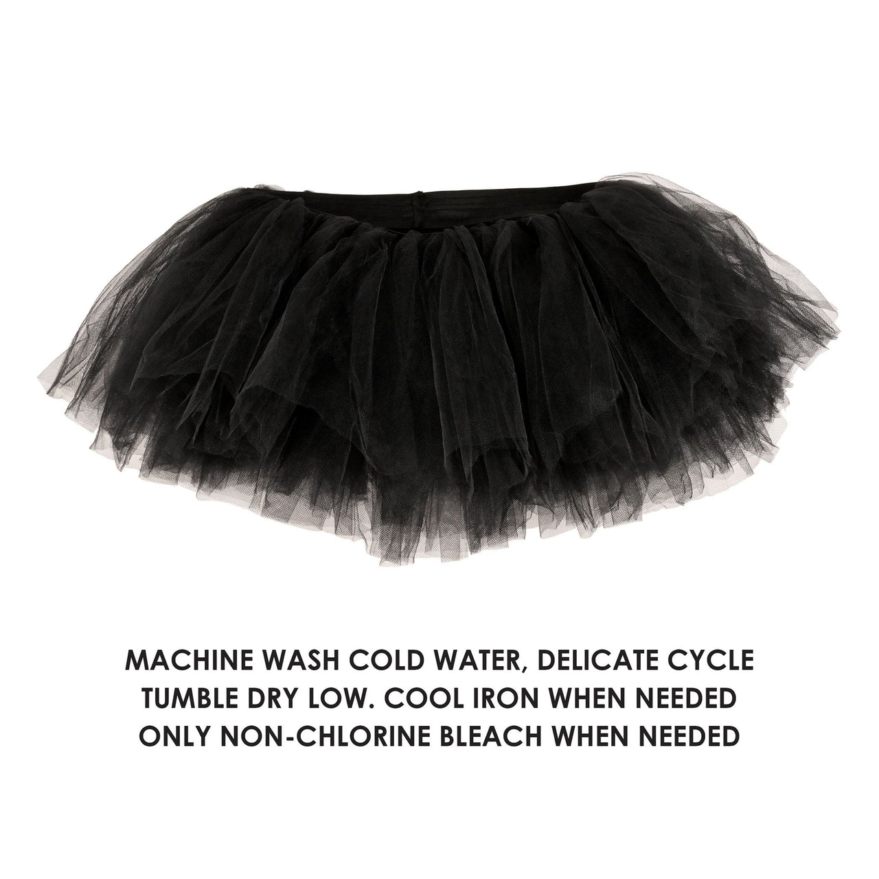 Black Tutu Skirt - One Size Fits Most for Costumes