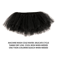 Black Tutu Skirt - One Size Fits Most for Costumes