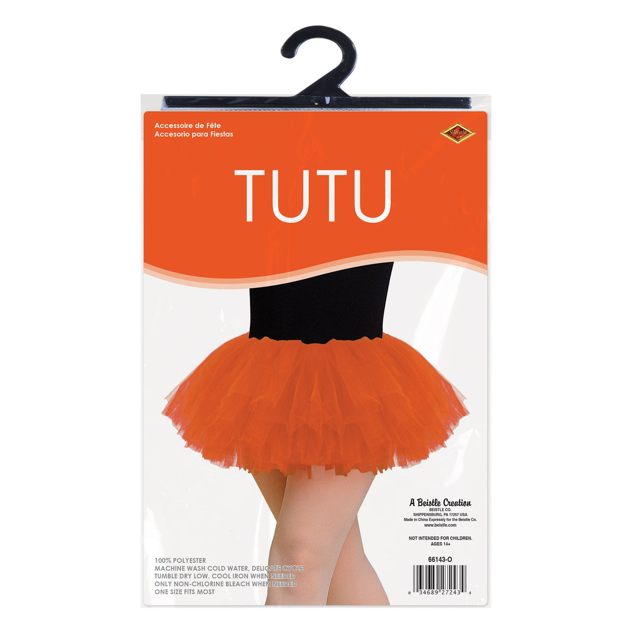 Orange Tutu Skirt - One Size Fits Most