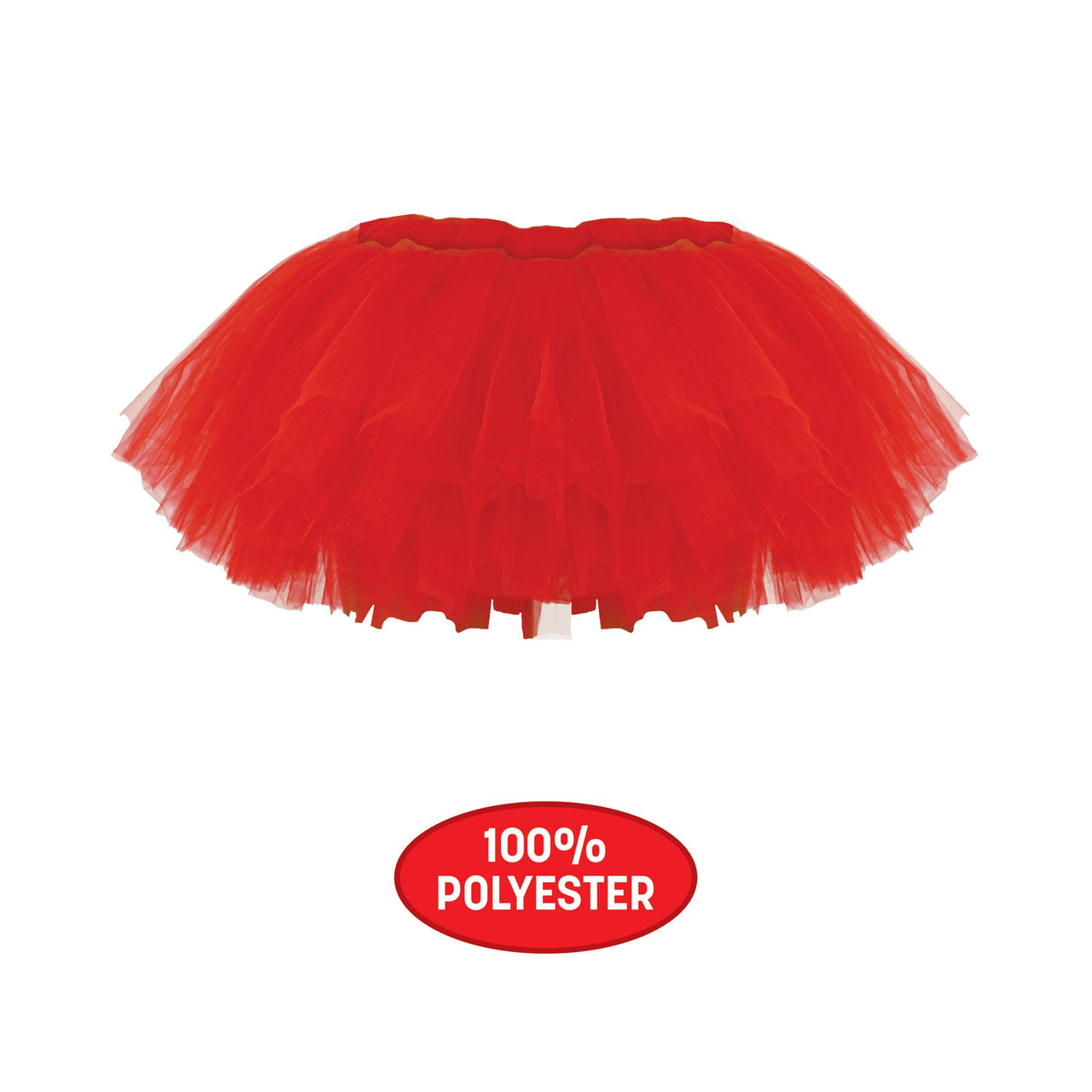 Red Tutu Skirt - One Size Fits Most for Spirit & Halloween