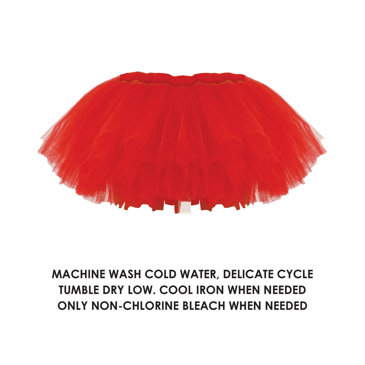 Red Tutu Skirt - One Size Fits Most for Spirit & Halloween
