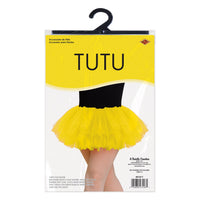 Vibrant Yellow Tutu Skirt - One Size Fits Most