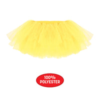 Vibrant Yellow Tutu Skirt - One Size Fits Most