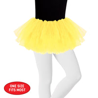 Vibrant Yellow Tutu Skirt - One Size Fits Most