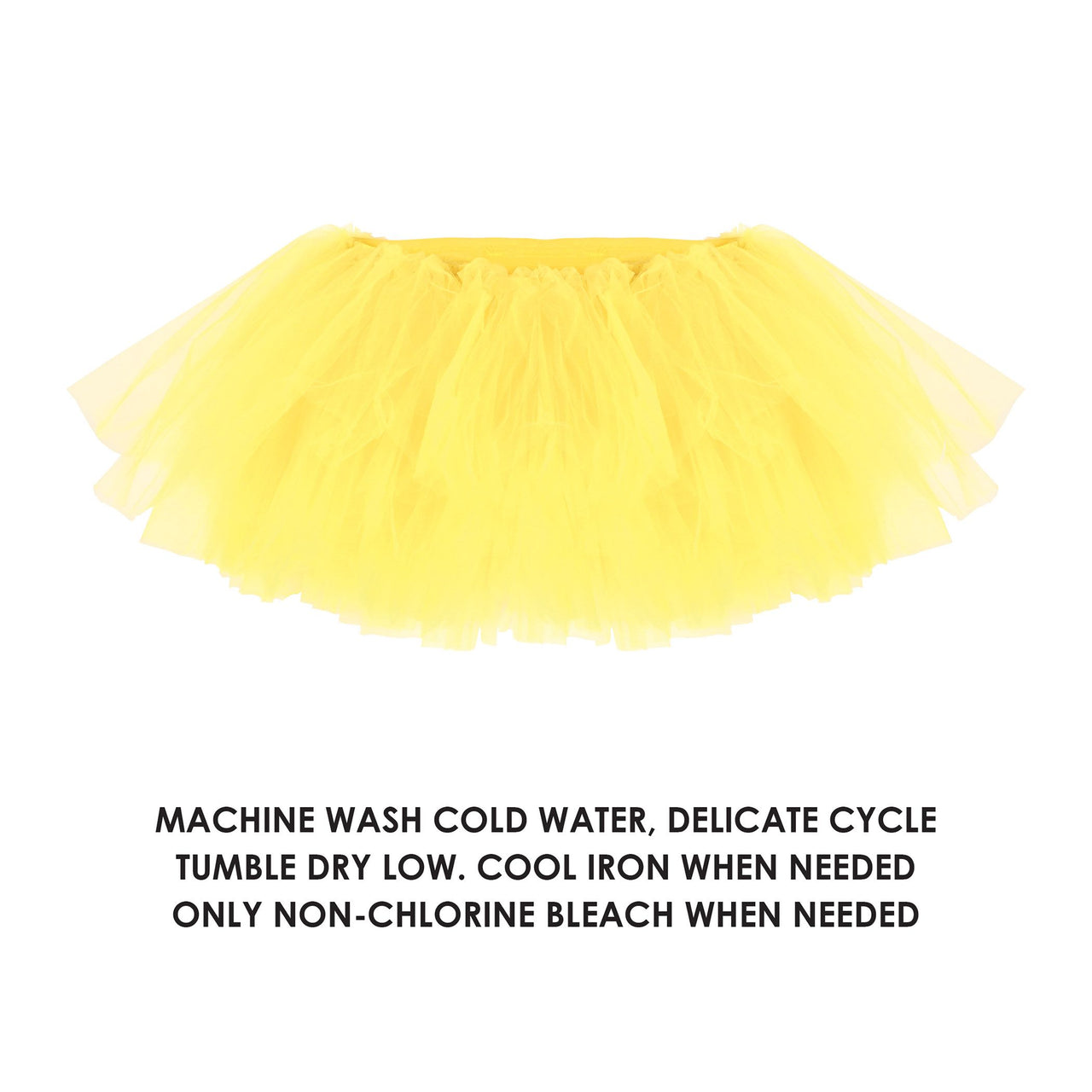 Vibrant Yellow Tutu Skirt - One Size Fits Most