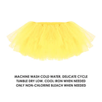Vibrant Yellow Tutu Skirt - One Size Fits Most
