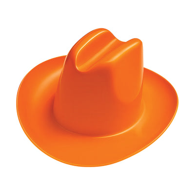 Orange Miniature Cowboy Hats - 3 Pack for Parties & Spirit