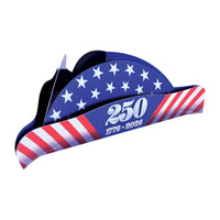 Semiquincentennial Tricorn Hats - 2 Pack Paper Hats