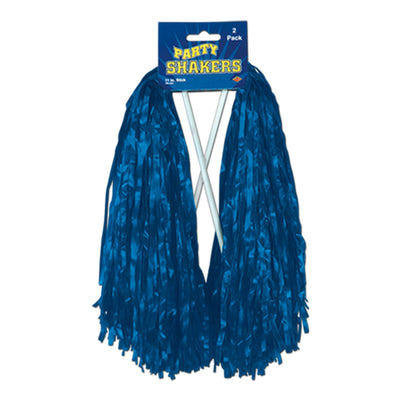 Blue Poly Pom Poms - 512 Strands (2-Pack)