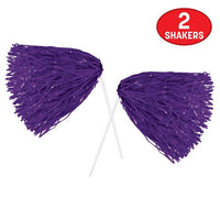 Purple Poly Pom Poms - 512 Strand (2/Pkg)