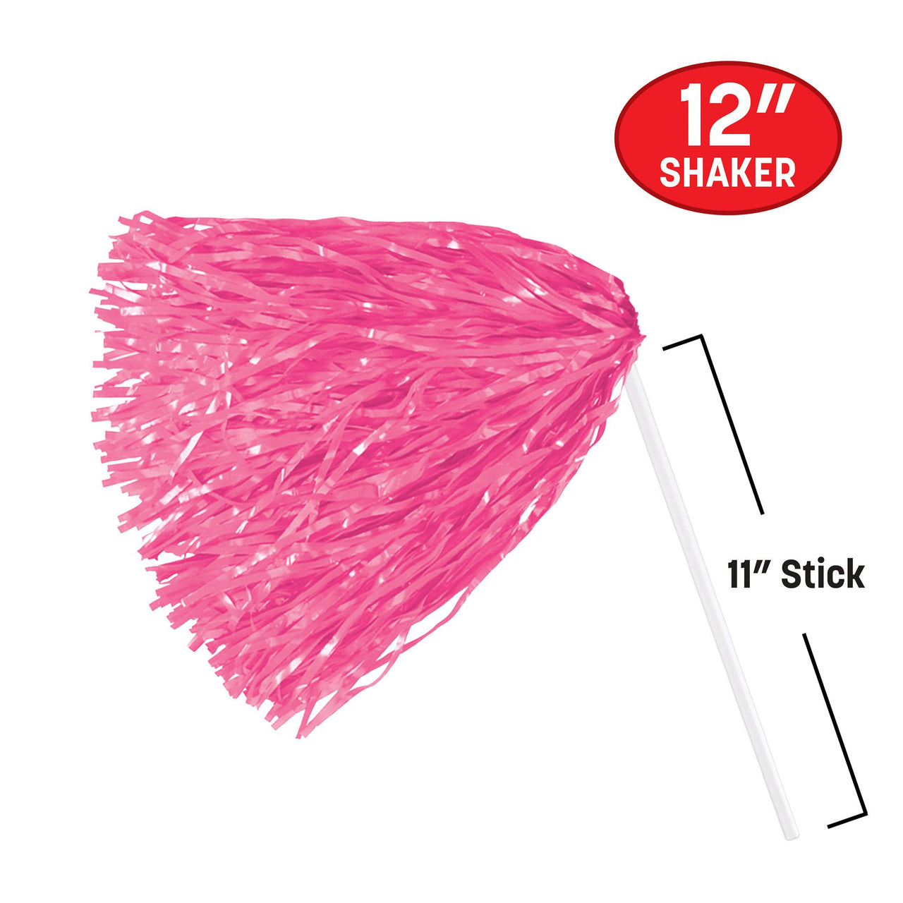 Pink Poly Pom Poms - 512 Strand (2/Pkg)