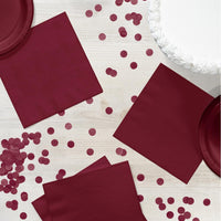 Bulk Burgundy 2 Ply Luncheon Napkins (600 per Case)