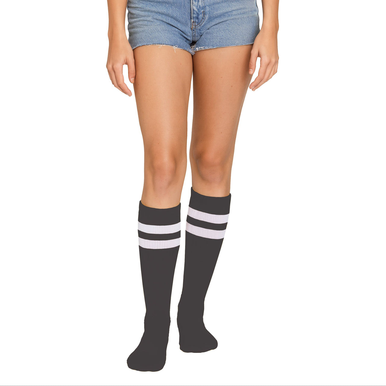 Black Knee Socks - One Size Fits Most for Spirit & Costumes
