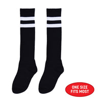 Black Knee Socks - One Size Fits Most for Spirit & Costumes