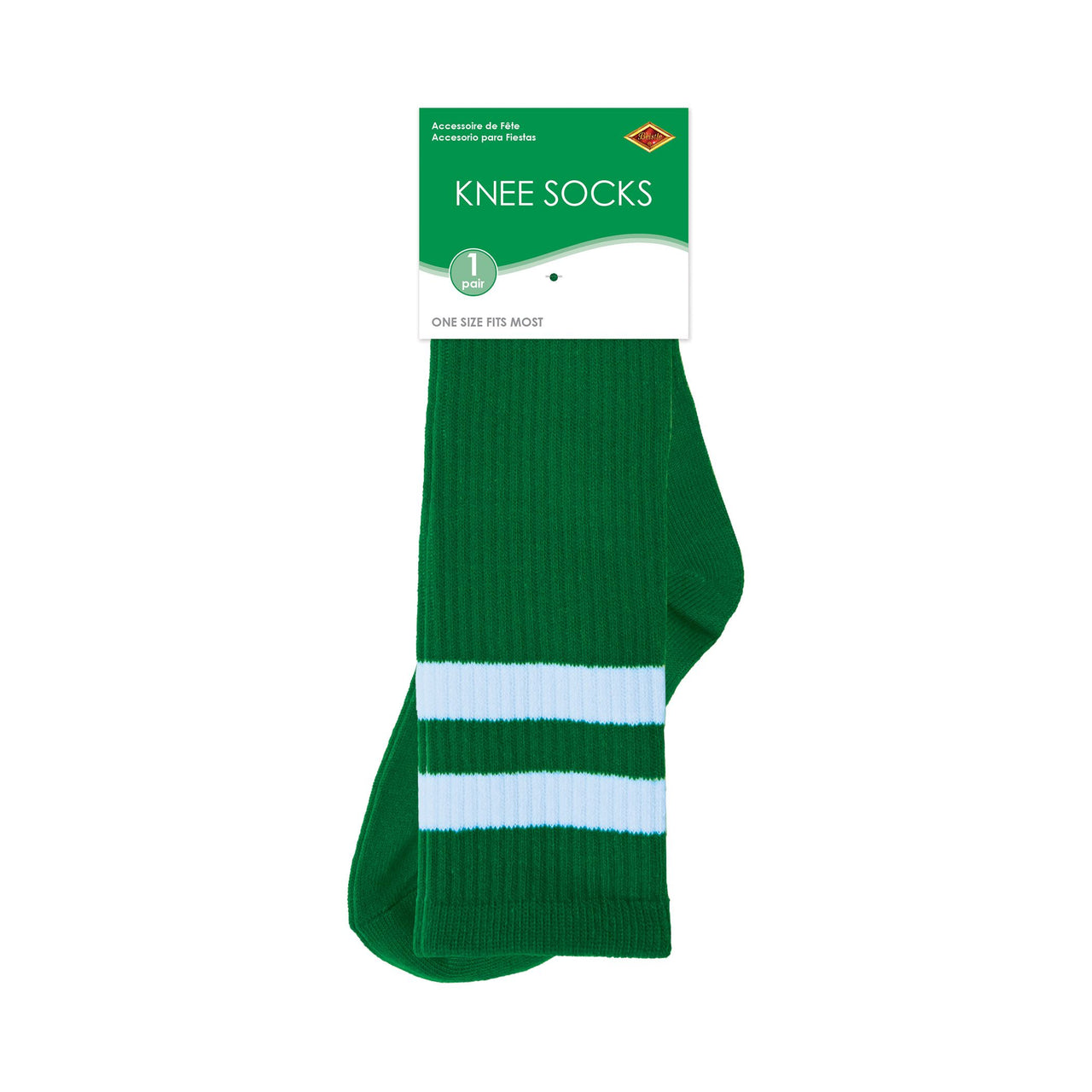 Green Knee Socks - One Size Fits Most
