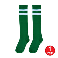 Green Knee Socks - One Size Fits Most