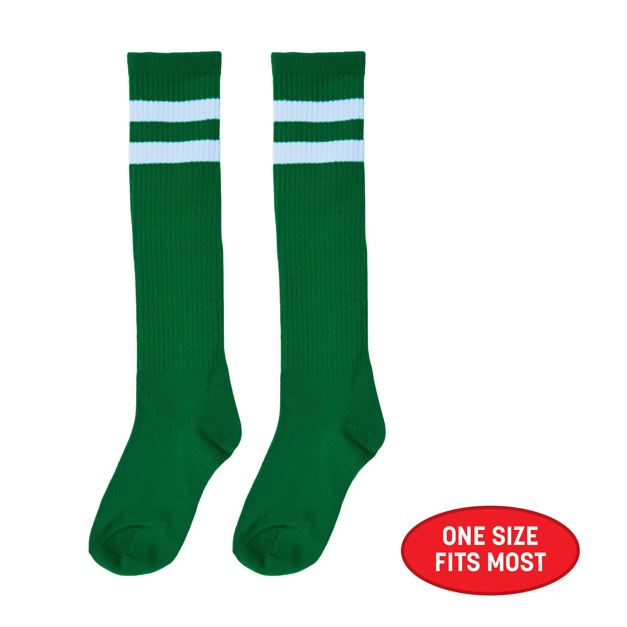 Green Knee Socks - One Size Fits Most
