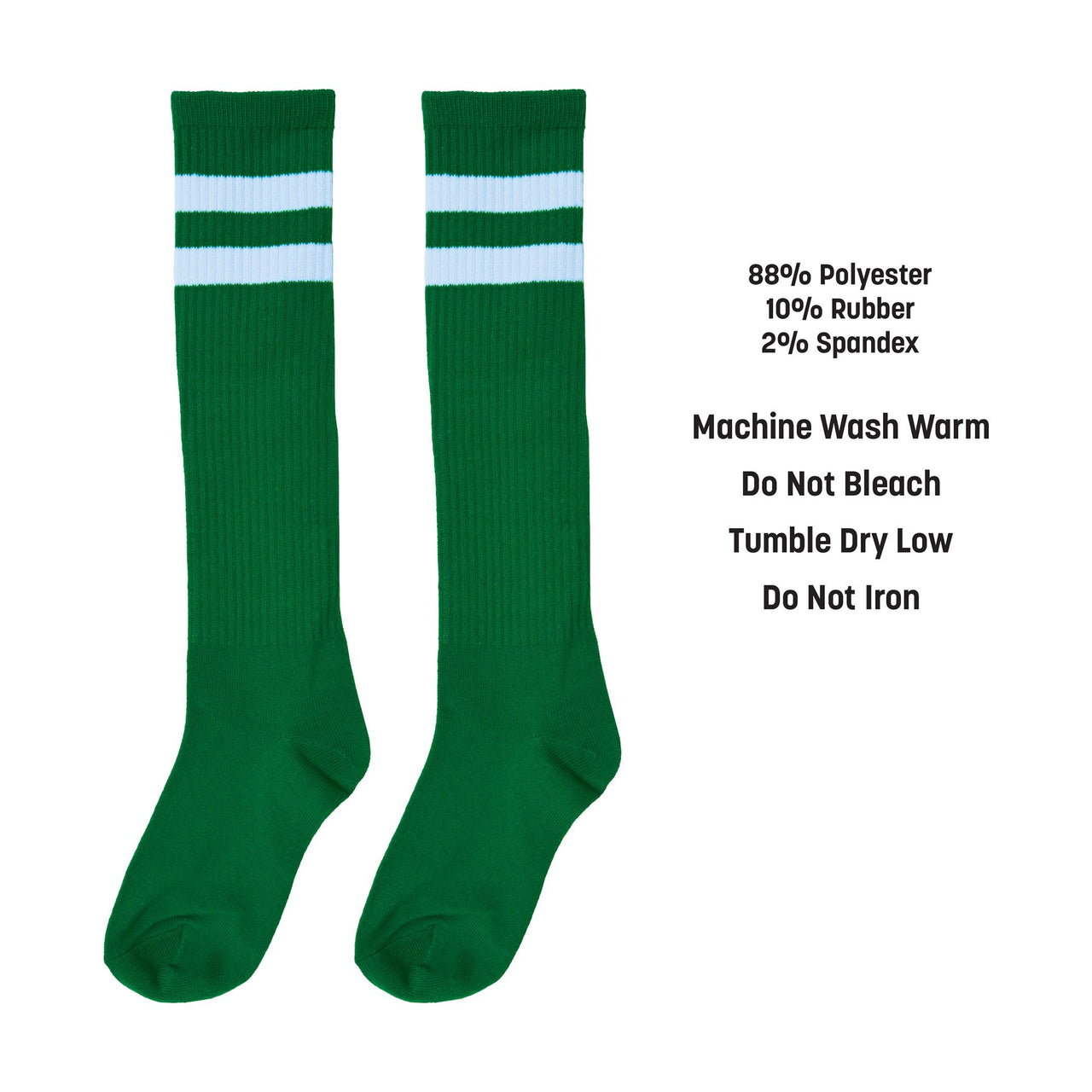 Green Knee Socks - One Size Fits Most