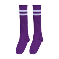 Purple Knee High Socks - Spirit, School & Halloween