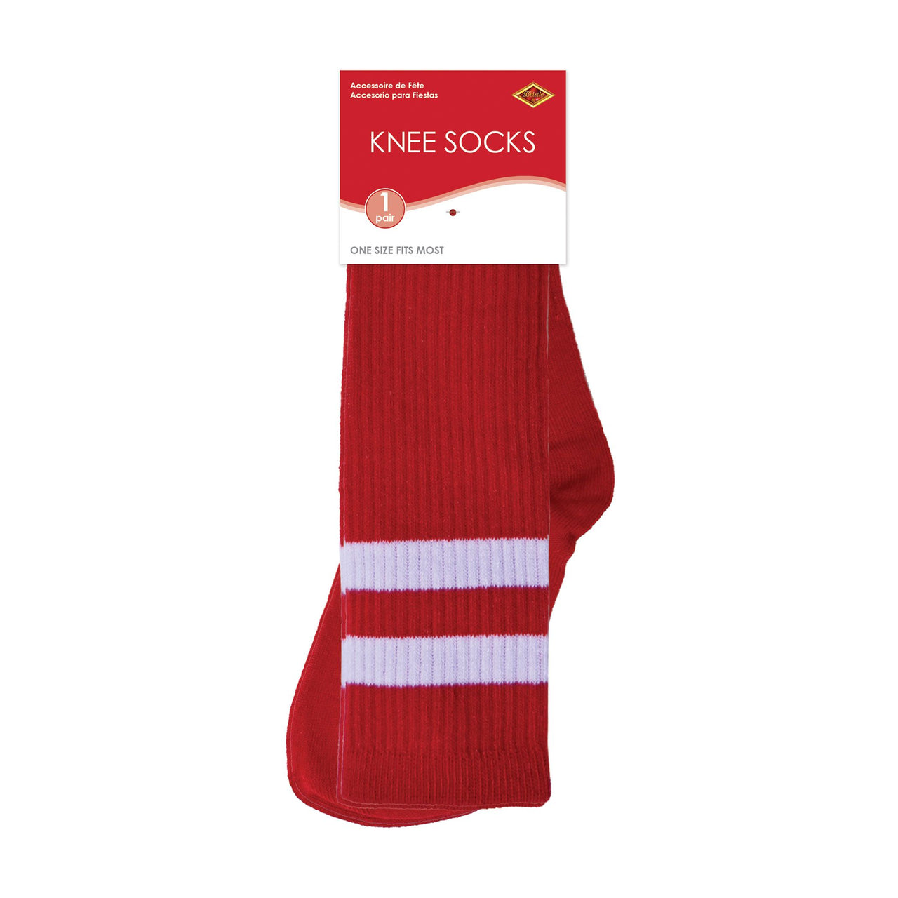 Red Knee Socks - Spirit, School & Halloween Fun