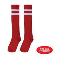 Red Knee Socks - Spirit, School & Halloween Fun