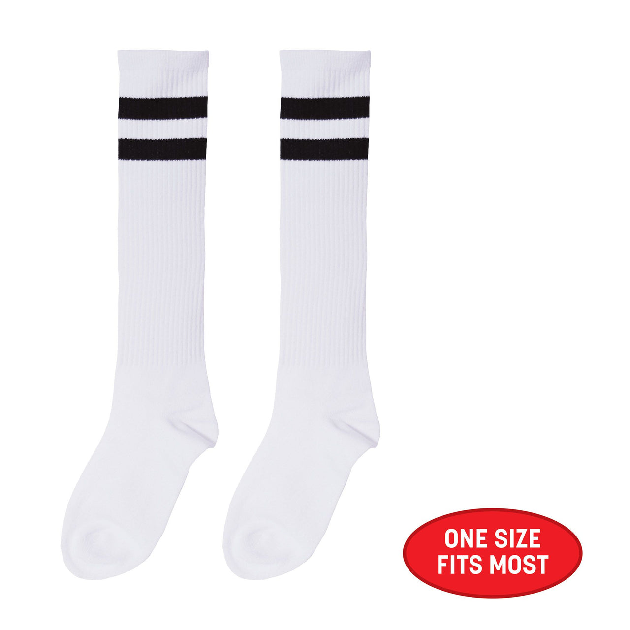 White Knee Socks - One Size Fits Most