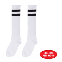 White Knee Socks - One Size Fits Most