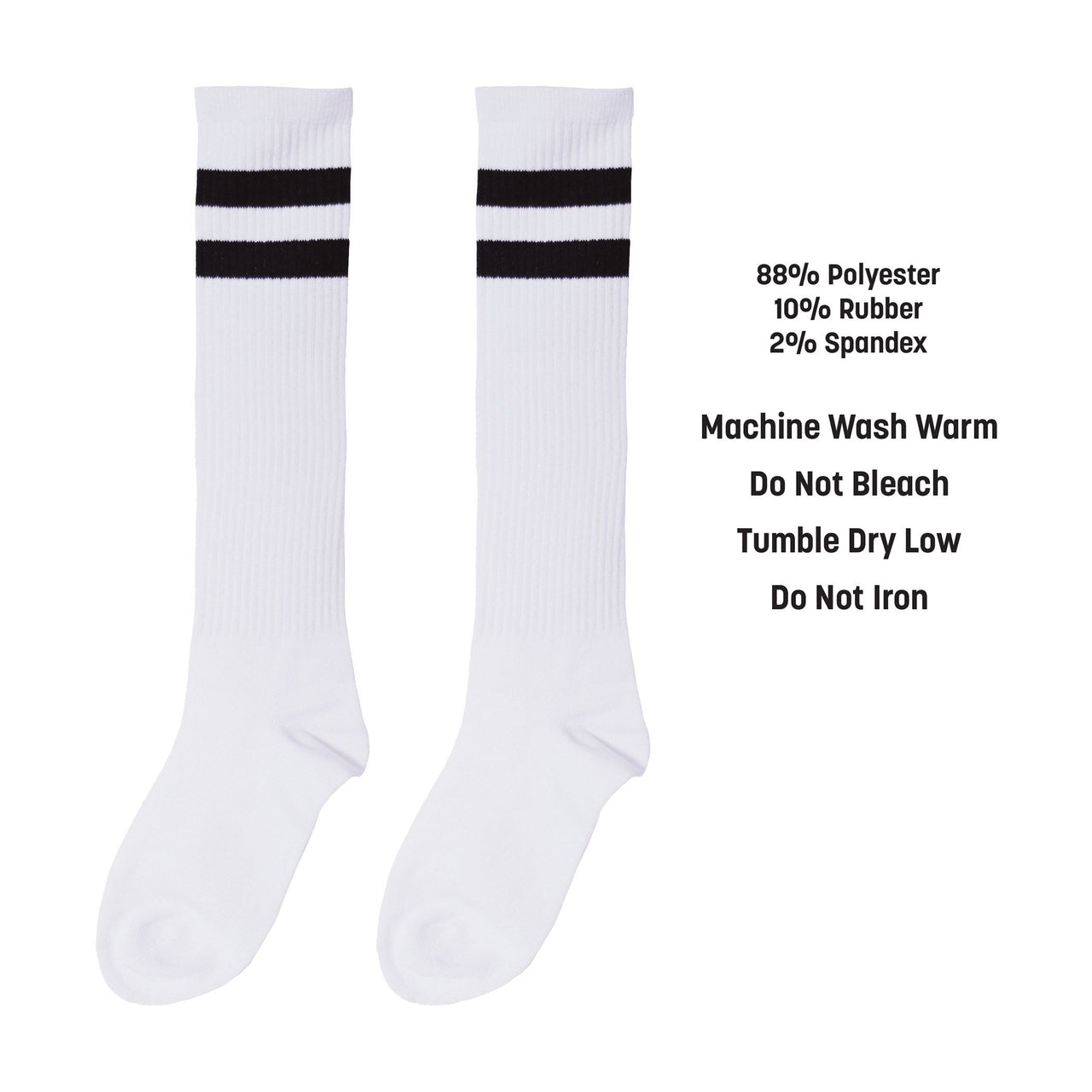 White Knee Socks - One Size Fits Most